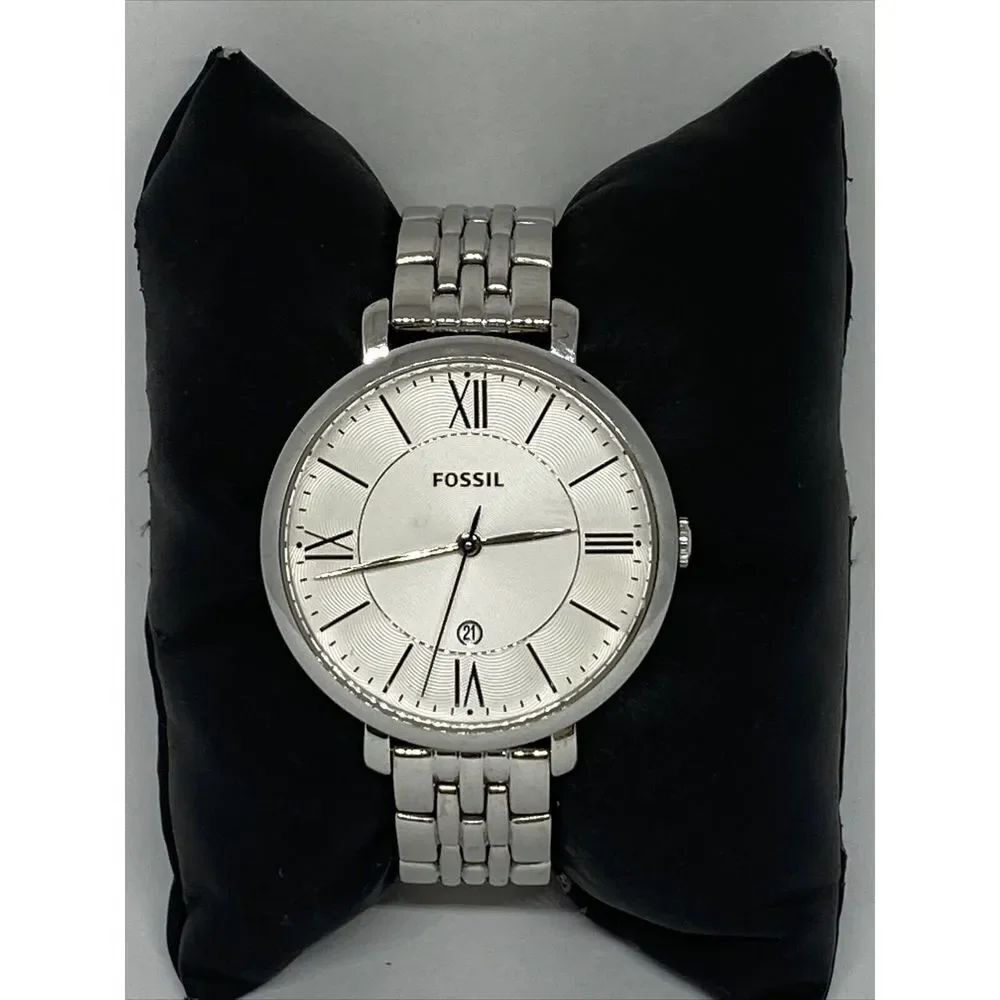 Fossil Jacqueline ES3433 Women'sโStainless Steel Analog Dial Quartz Watch JK751